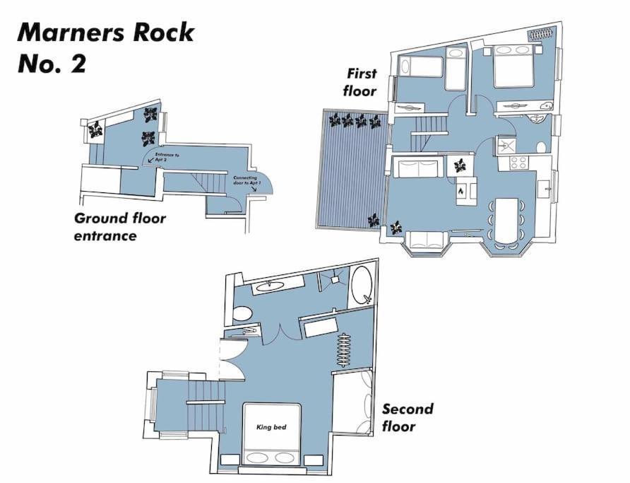 Marners Rock No 2 Apartment Fowey Luaran gambar